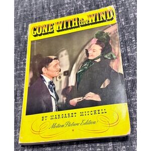 Macmillan Gone With the Wind Book Fair 1939 Motion Picture Edition Mitchell